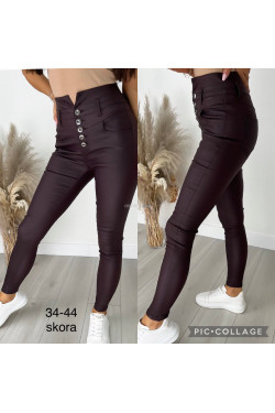 Spodnie damskie skórzane (36-44) 020258