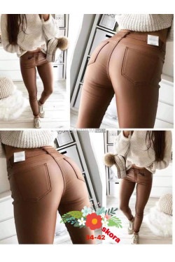 Spodnie damskie skórzane (34-42) 020261