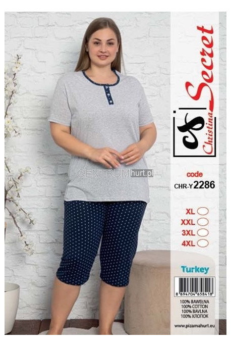 Piżama damska Turecka (M-2XL) Y12
