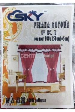 Firanka gotowa 400X150 FK1