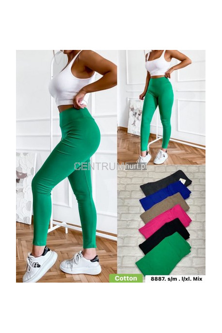Leginsy damskie (S-XL) 8887MIX