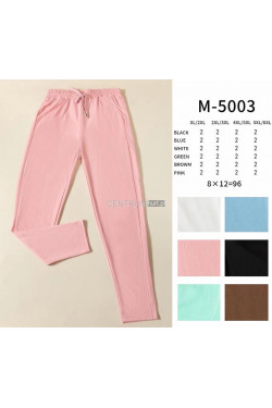 Spodnie dresowe damskie (XL-6XL) M5003