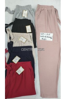Spodnie dresowe damskie (XL-6XL) QF-308