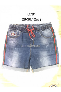 Szorty jeansowe damskie (28-36) C791
