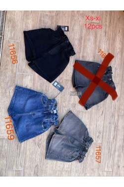 Szorty jeansowe damskie (XS-XL) 11656
