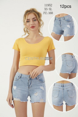 Szorty jeansowe damskie (XS-XL) 11952