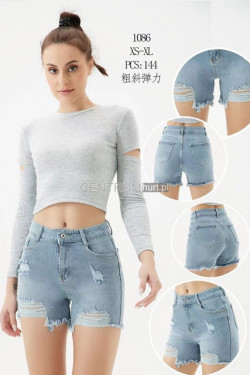 Szorty jeansowe damskie (XS-XL) 1086