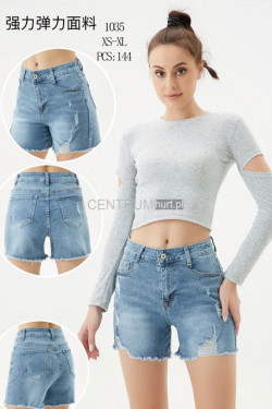Szorty jeansowe damskie (XS-XL) 1035