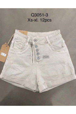 Szorty jeansowe damskie (XS-XL) Q3051-3
