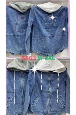 Kurtka jeansowa damska (M-XXL) 5803