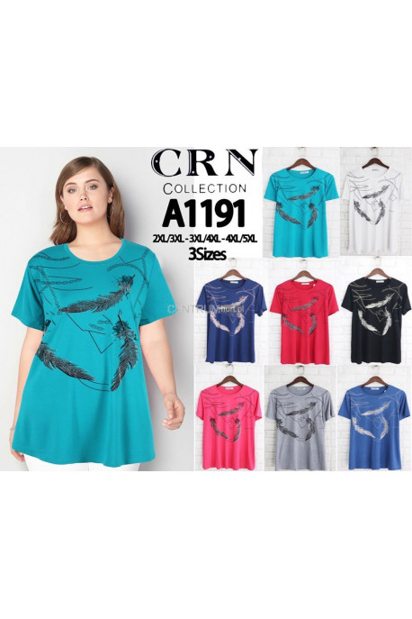 Tuniki damskie (2XL/3XL-4XL/5XL) A11