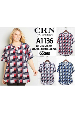 Koszule damskie (M/L-4XL/5XL) A1136