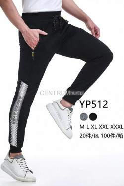 Spodnie dresowe męskie (M-3XL) YP512