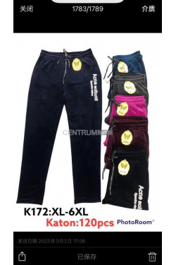 Spodnie damskie (XL-6XL) K172