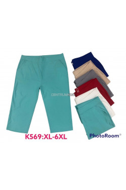 Spodnie damskie (XL-6XL) K569