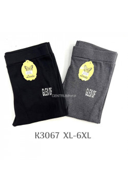 Legginsy damska (XL-6XL) K3067