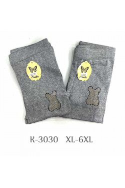 Legginsy damska (XL-6XL) K3030