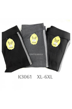 Legginsy damska (XL-6XL) K3061