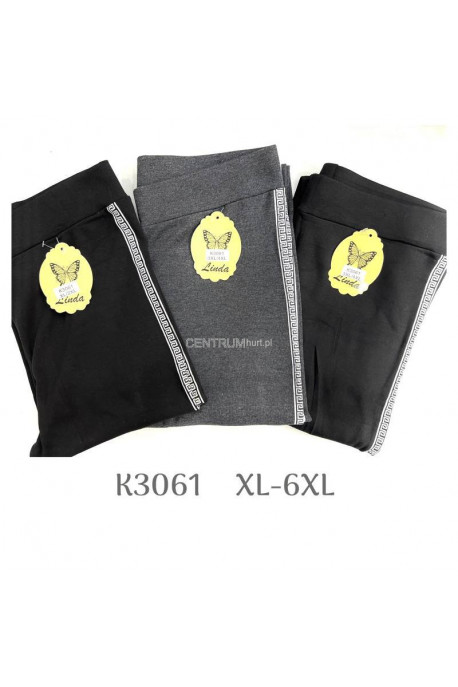 Legginsy damska (XL-6XL) K3061