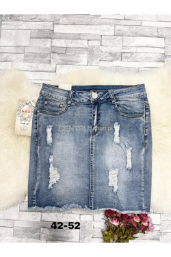 Spódnice jeansowe damskie (42-52) 5520