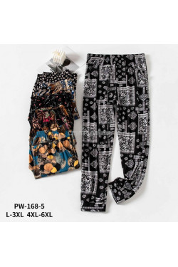 Spodnie damskie (L-6XL) PW-168-5