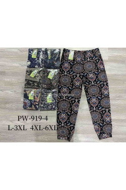 Spodnie damskie (L-6XL) PW-919-4