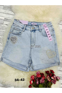 Szorty jeansowe damskie (34-42) 4062