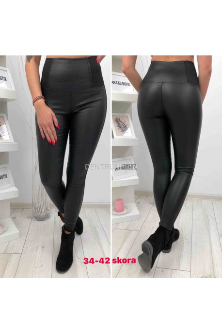 Spodnie skórzane damskie (S-XL) 40