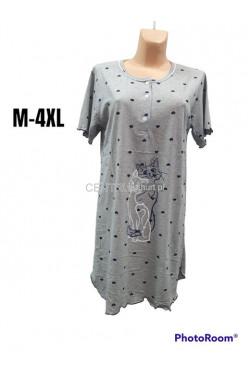 Koszula nocna damska (M-4XL) 0277
