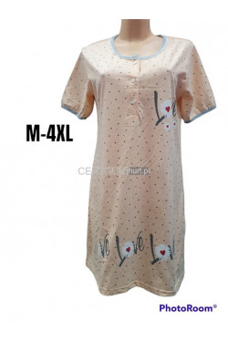 Koszula nocna damska (M-4XL) 0283