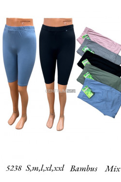 Leginsy bambus damskie (S-2XL) 5238