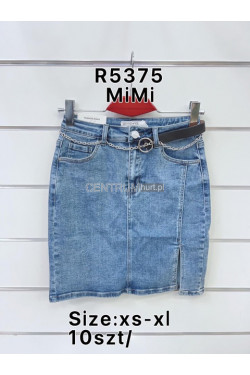 Spódnica jeansowa damska (XS-XL) R5375