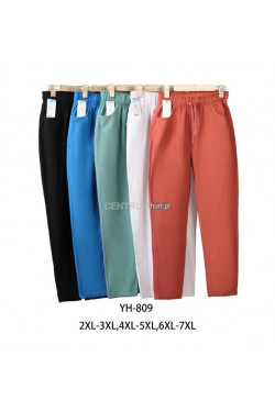 Spodnie damskie (2XL-7XL) YE-809