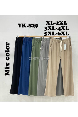 Spodnie damskie (XL-6XL) YK-829