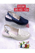 Klapki damskie (36-42) FDL662 biały