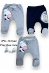 Spodnie niemowlęce KOLOR DO WYBORU (6-18msc) 020636