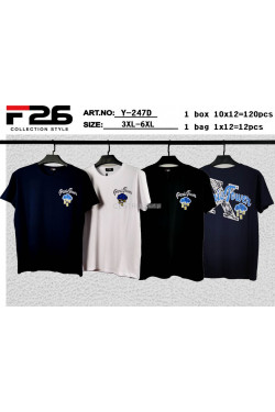 Koszulki męskie (3XL-6XL) Y-247D