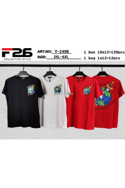 Koszulki męskie (3XL-6XL) Y-249D