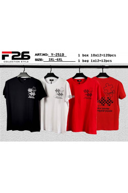 Koszulki męskie (3XL-6XL) Y-251D