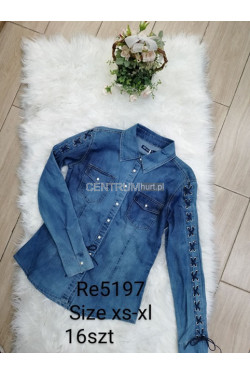 Koszula jeansowa damska (XS-XL) RE5197