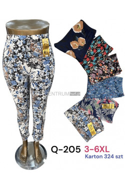 Spodnie damskie (3XL-6XL) Q-205