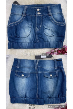 Spódnica jeansowa damska (34-42) 5004