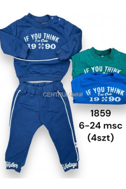 Komplet chłopięcy KOLOR DO WYBORU (6-24m) 18