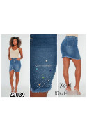 Spódnica jeansowa damska (XS-XL) 2