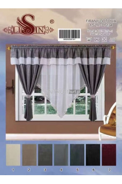 Firanka gotowa (400x160cm) DS134