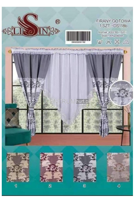 Firanka gotowa (400x160cm) 1