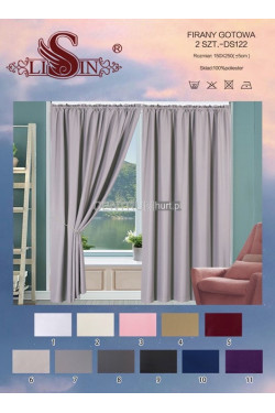 Firanka gotowa (150x180) DS122