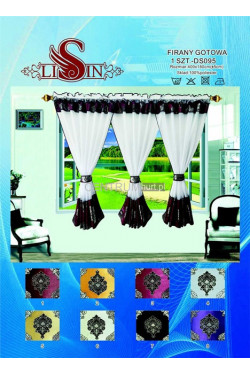 Firanka gotowa (400x180cm) DS095