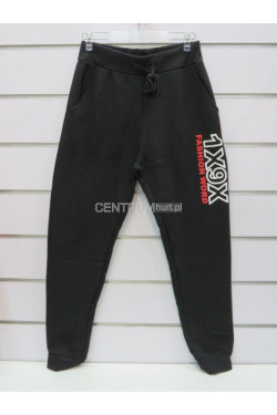 Spodnie dresowe męskie ocieplane (M-3XL) LK323B
