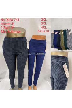 Spodnie damskie (2XL-6XL) 2023-741